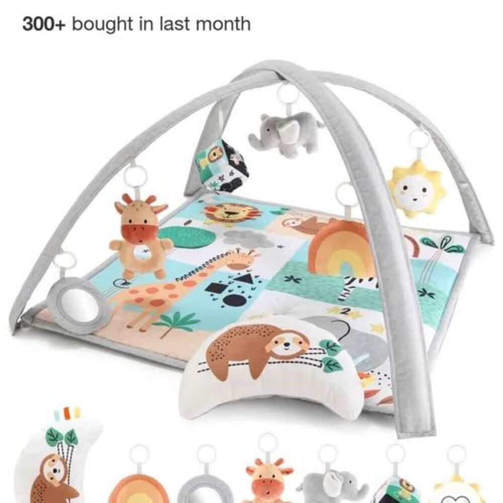 7 in 1 tummy time play mat
